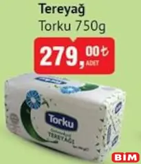 TORKU TEREYAĞ 750 G TORKU TEREYAĞ 750 G